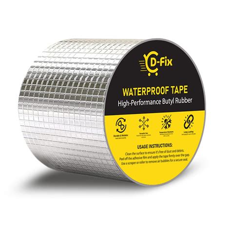 D-fix® Waterproof Repair Tape for Pipe Leakage Roof Water Leakage ...