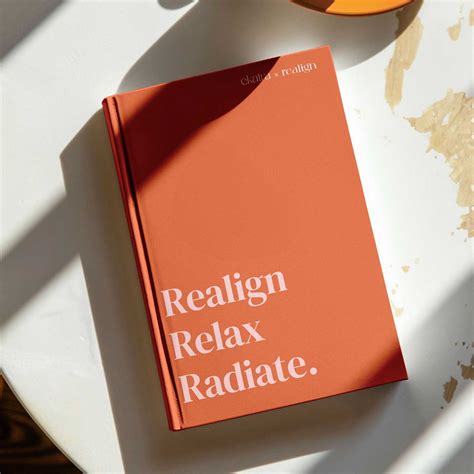 Buy Undated Realign, Relax & Radiate Wellness Journal With Habit ...