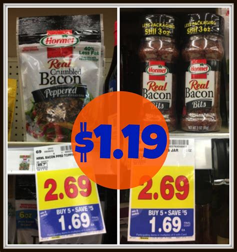 Grab Hormel Bacon Bits During Our Kroger Mega Event for JUST $1.19 each ...