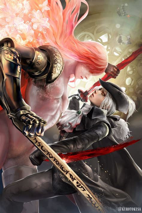 Malenia, Blade of Miquella vs Lady Maria of the Astral Clocktower - by ...