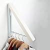 EKRON Wall Mounted Clothes Drying Rack Hidden Foldable Laundry Hanger ...