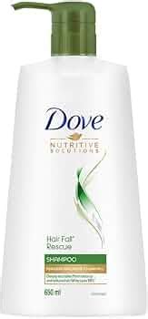 DOVE Hair Therapy Hair Fall Rescue Shampoo 650ml Pack of 3 (1950 ml ...