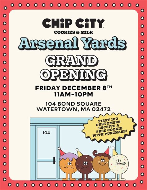 Chip City Grand Opening : Events : Arsenal Yards