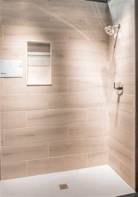 Bathroom shower wall tile - Bosco Cenere Faux Wood Wall and Floor Tile ...