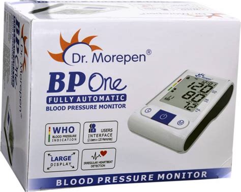Dr. Morepen BP-01 Bp Monitor - Dr. Morepen : Flipkart.com