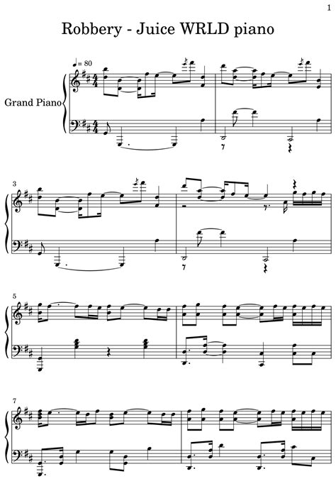 Robbery Piano Tutorial 的图像结果