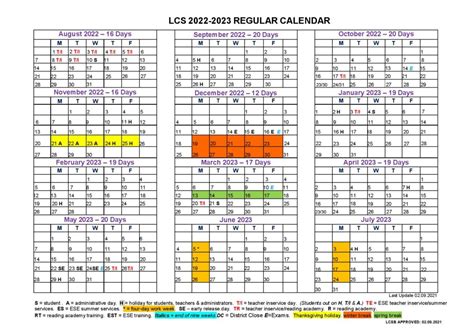 Leon County Schools Calendar Holidays 2022-2023 PDF