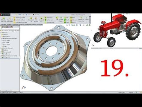 Image result for Solidworks Tutorial Tractor 24