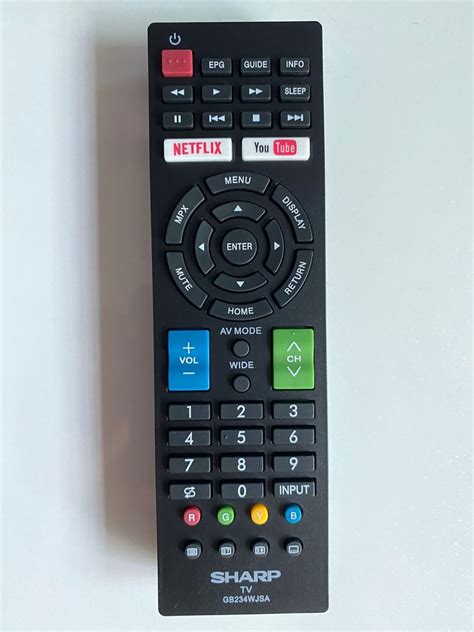 Image result for Sharp TV Remote Control