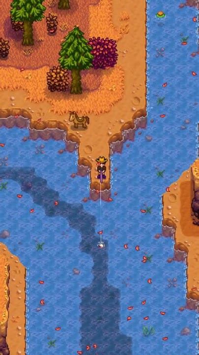 Catching Salmon Fish in Stardew Valley #shorts #stardewvalley - YouTube