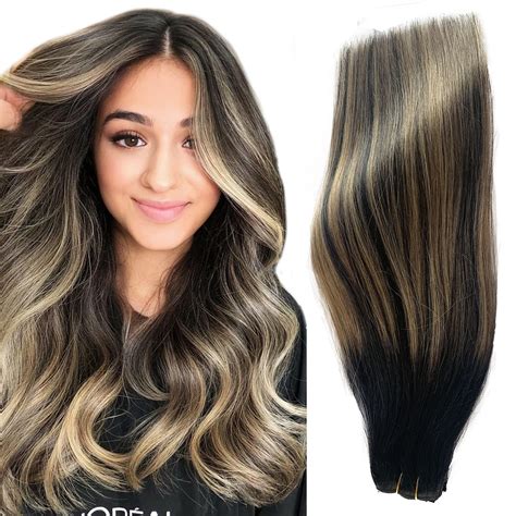 Balayage Ombre Black Hair