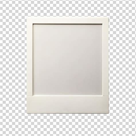 Polaroid Template Transparent Background