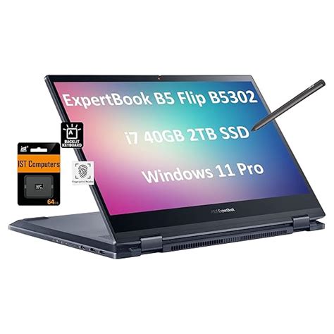 ASUS ExpertBook B5 Flip 2-in-1 Business Laptop (13.3" FHD OLED ...