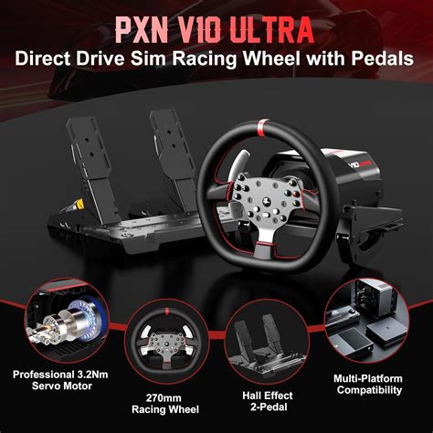 PXN Direct Drive Racing Wheel, V10 Ultra Gaming India | Ubuy