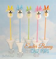 Image result for Easter Bunny Cake Pops