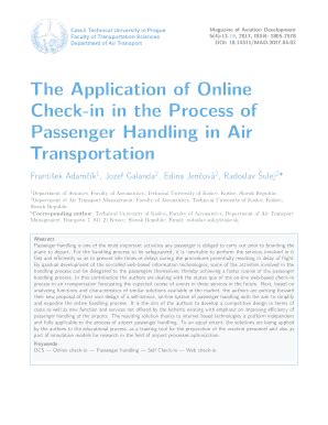 Fillable Online Department of Air Transport Fax Email Print - pdfFiller
