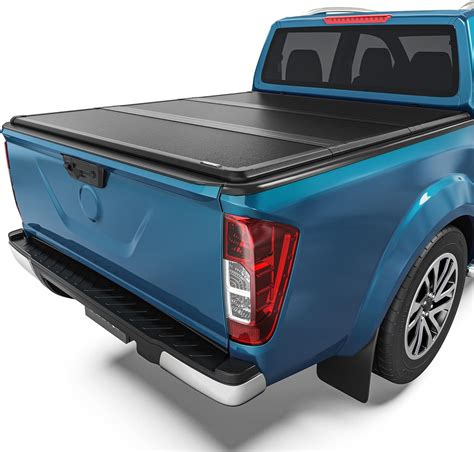 Amazon.com: OEDRO FRP Hard Tri-fold Tonneau Cover Fold Truck Bed Covers Compatible with 2005 ...