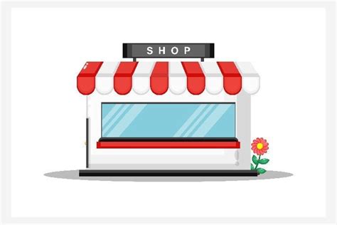 Shop Building Vector 的图像结果