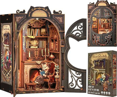 CUTEBEE Book Nook Kit - DIY Miniature House Kit for India | Ubuy