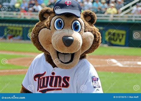 TC - the Mascot of the Minnesota Twins Editorial Image - Image of ...