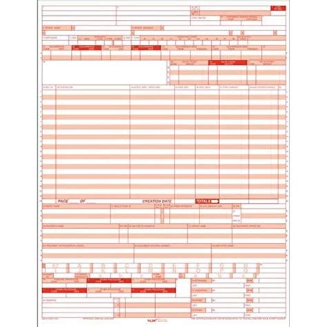 Buy CMS 1450 UB04 Medical Billing Forms 50 Sheets Online at Lowest ...