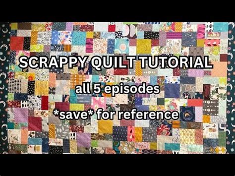YouTube Scrap Quilting Tutorials 的图像结果