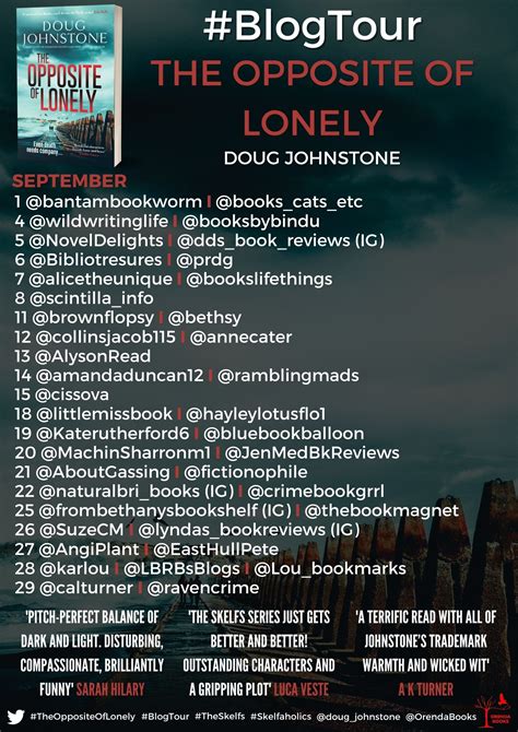 The Opposite of Lonely by Doug Johnstone – Jen Med's Book Reviews