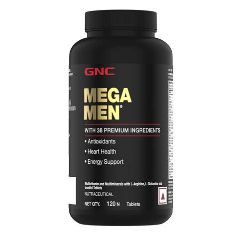Gnc Mega Men Multivitamin For Men 120 Tablets 38 Premium | Desertcart INDIA