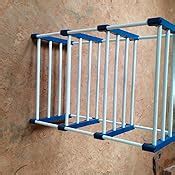 Ebee 8 Pair Metal Shoe Stand (Blue, 4 Shelves) : Amazon.in: Home & Kitchen