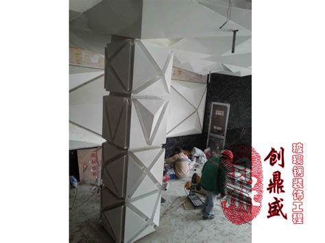 佛山玻璃钢装饰柱子座凳 - 深圳市创鼎盛玻璃钢装饰工程有限公司