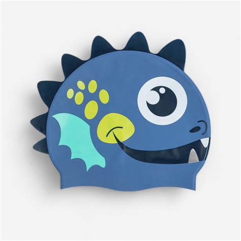 Adult Swimming Cap Silicone 56-60 Cm Geol black green