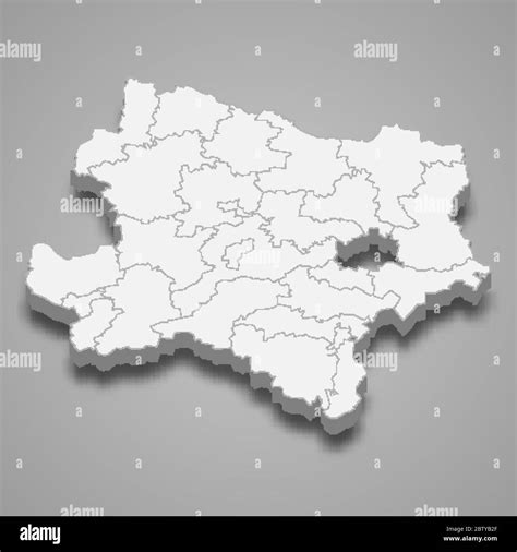 Map lower austria overview map Black and White Stock Photos & Images - Alamy