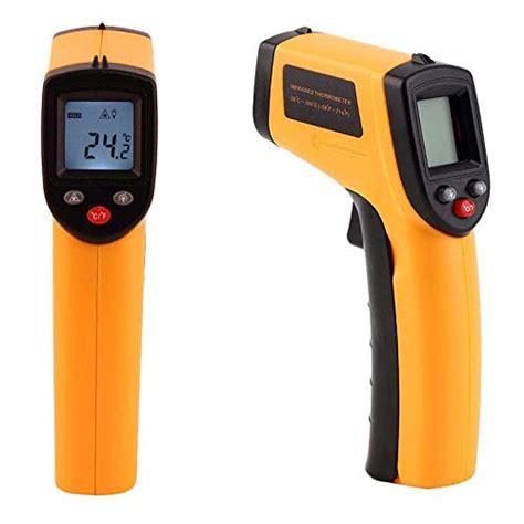 e-INFINITY Portable Thermometer Digital Non-Contact LCD IR Laser ...
