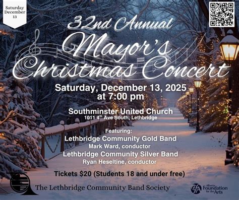 32nd Annual Mayors Christmas Concert, Southminster United Church ...