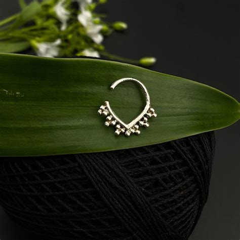 Round Triangle Septum Ring – Gypsy Maal