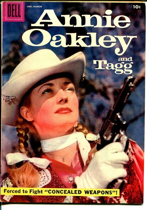 Annie Oakley and Tagg #14 1958-Dell-Gail Davis TV series photo cover-VF ...