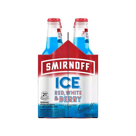 Smirnoff Ice Red, White, Berry - Shop Malt beverages & coolers at H-E-B