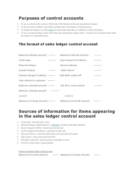 Control Accounts Examples 的图像结果