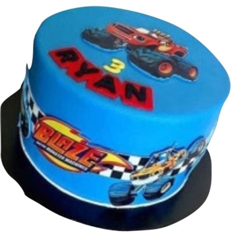 Blaze and the monster machines cake