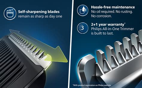 Philips All-in-One Trimmer Men 9-in-1 Face, Nose and Body I Single ...