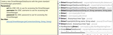 Image result for Spring JDBC Drivers
