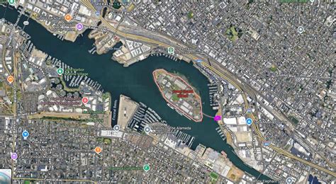 Protesters Gather Near Coast Guard Island In Alameda Ahead of ...