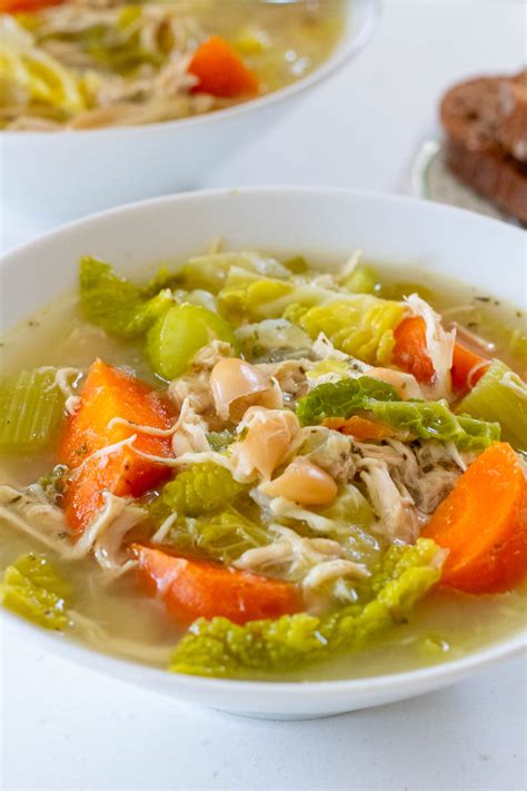 Healthy Chicken Cabbage Soup Recipe – High Protein & Low Carb