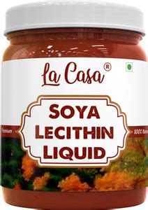 La Casa Natural Soya Lecithin Liquid | VEGAN Emulsifier(E322 ...