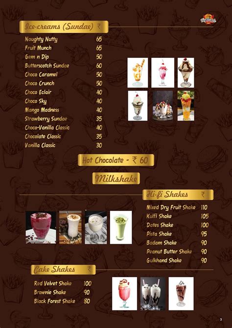 Menu at Highlands Cafe & Diner, Chinnalapatti