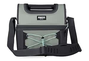 Buy Igloo Gripper Maxcold Insulated 16-can Lunch Bag Cooler-Gray Online ...