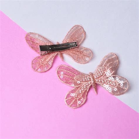 Get Embellished Butterfly Hair Pins (Pair) – Selling Fast, Buy Now ...