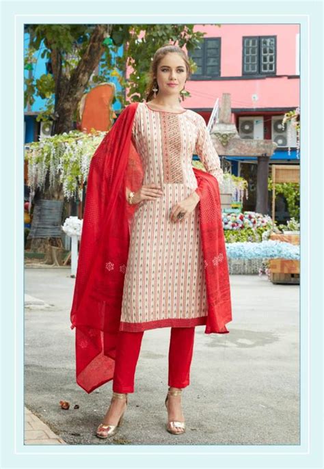 Kavya Zara Pure Cotton Ready Made Collection