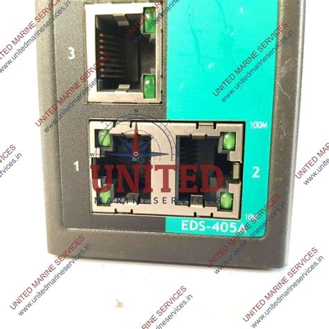 MOXA EDS-405A 3093000000891 5 PORT ENTRY LEVEL MANAGED ETHERNET 24VDC ...