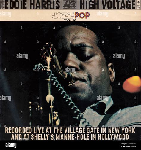 Eddie Harris - High voltage - Vintage Vinyl Record Cover Stock Photo - Alamy